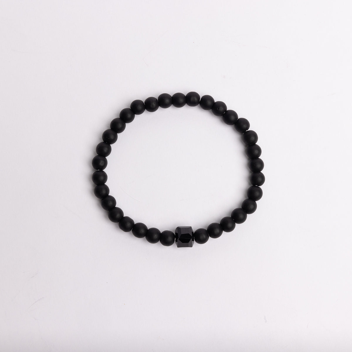 Black Stoned Bracelet (3pc.)
