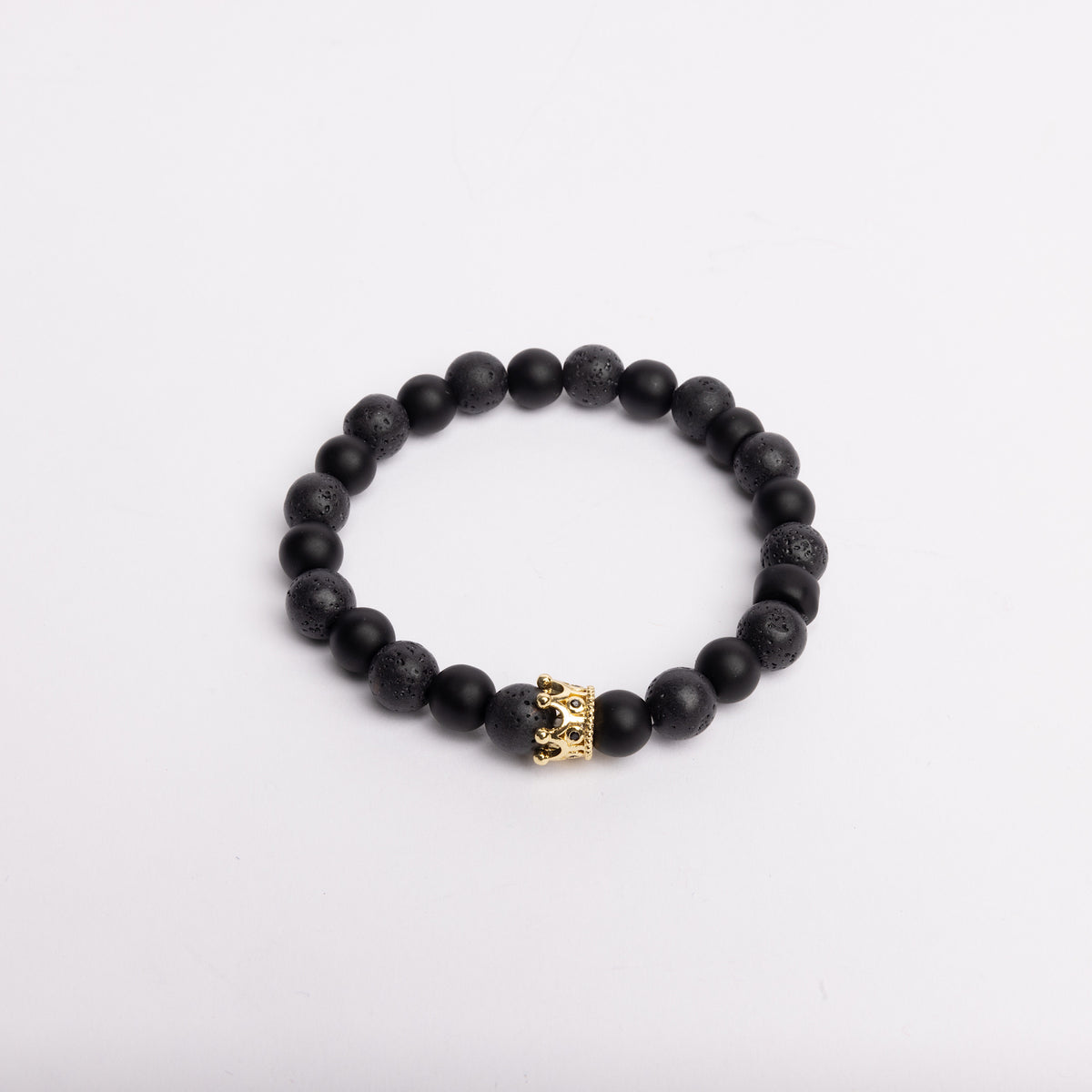 Black Matte Bracelet Set (2pc.)