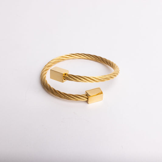 3 pcs. Gold Bangle Set
