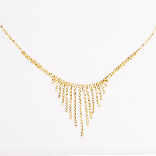 Gold Studded Hair Tie