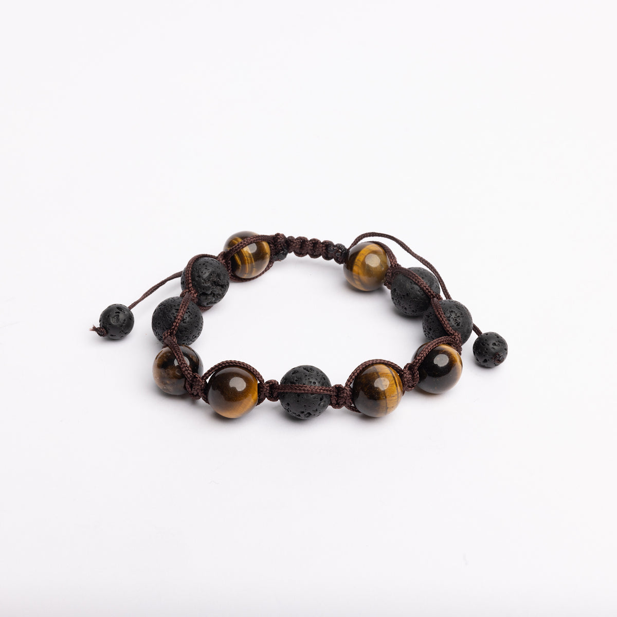 Lava Stone Adjustable Bracelet