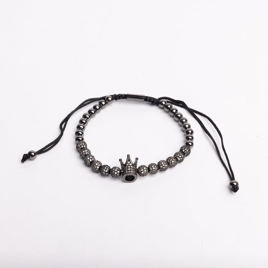 Crown Beaded Bracelet (2pc.)