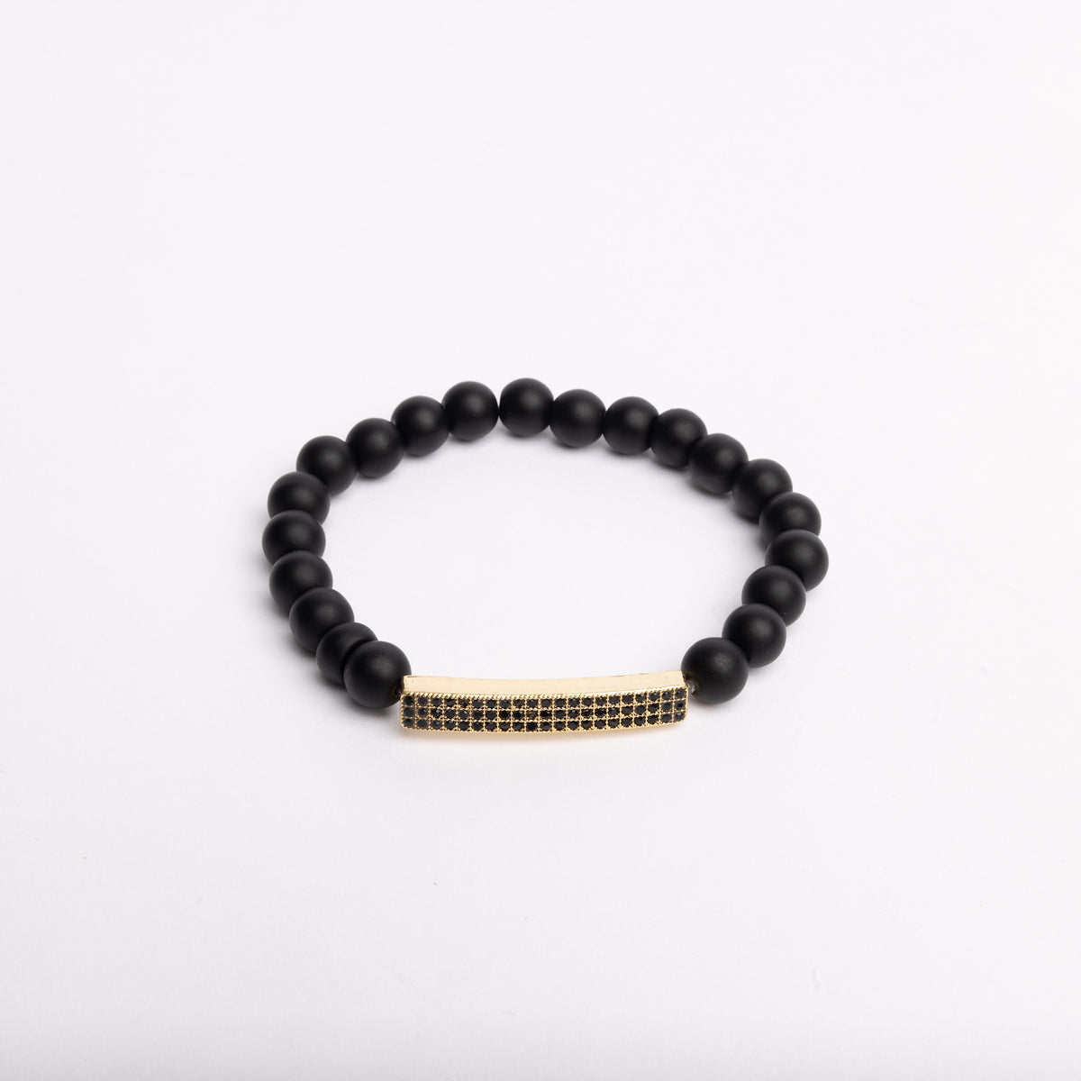 Black Matte Bracelet Set (2pc.)
