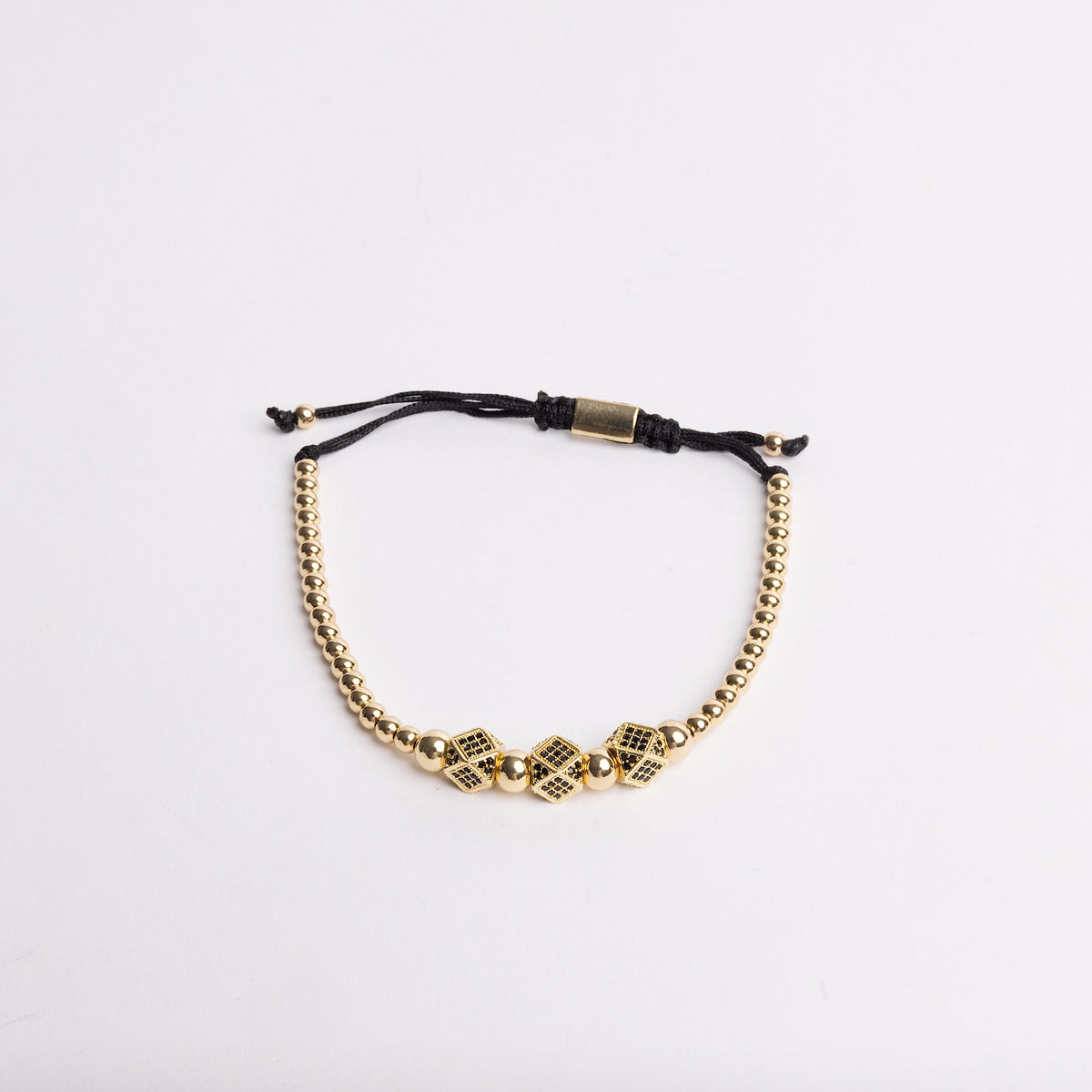 Men’s Gold Crown 4 pc. Bracelet Set